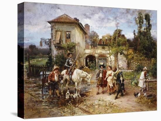 Don Quixote-Cesare-Auguste Detti-Stretched Canvas