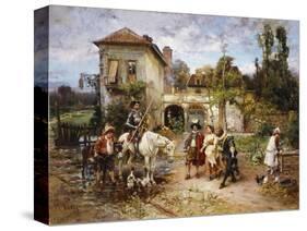 Don Quixote-Cesare-Auguste Detti-Stretched Canvas