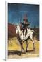 Don Quixote-Honore Daumier-Framed Premium Giclee Print