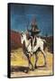 Don Quixote-Honore Daumier-Framed Stretched Canvas