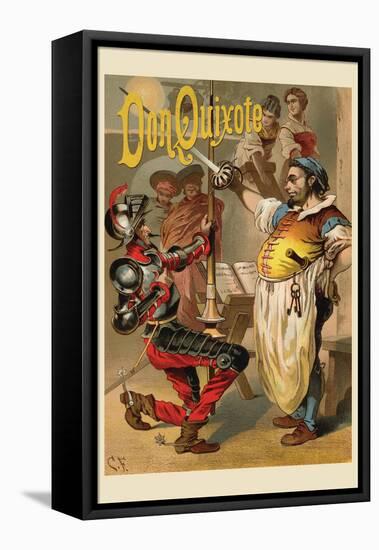 Don Quixote-null-Framed Stretched Canvas