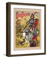 Don Quixote-null-Framed Art Print
