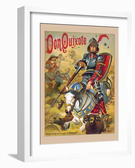 Don Quixote-null-Framed Art Print