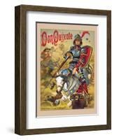 Don Quixote-null-Framed Art Print