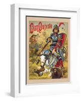 Don Quixote-null-Framed Art Print