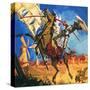 Don Quixote-English School-Stretched Canvas