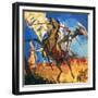 Don Quixote-English School-Framed Giclee Print