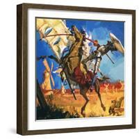 Don Quixote-English School-Framed Giclee Print