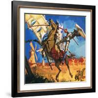 Don Quixote-English School-Framed Giclee Print