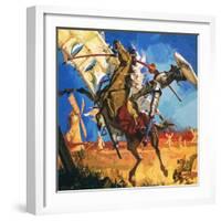 Don Quixote-English School-Framed Giclee Print