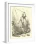 Don Quixote-Sir John Gilbert-Framed Giclee Print