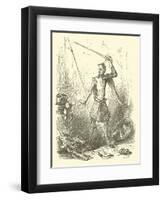 Don Quixote-Sir John Gilbert-Framed Giclee Print