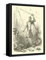 Don Quixote-Sir John Gilbert-Framed Stretched Canvas