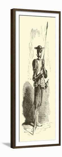 Don Quixote-Sir John Gilbert-Framed Giclee Print