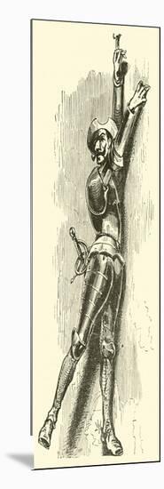 Don Quixote-Sir John Gilbert-Mounted Giclee Print