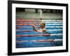 Don Schollander Gives Two Thumbs Up After Swimming Anchor on Relay Team at Summer Olympics-Art Rickerby-Framed Premium Photographic Print