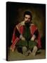 Don Sebastian De Morra, circa 1643-44-Diego Velazquez-Stretched Canvas