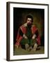 Don Sebastian De Morra, circa 1643-44-Diego Velazquez-Framed Giclee Print