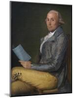 Don Sebastián Martínez Y Pérez-Francisco de Goya-Mounted Art Print