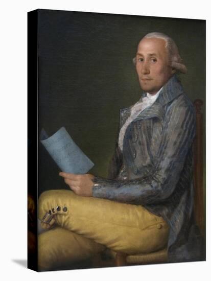 Don Sebastián Martínez Y Pérez-Francisco de Goya-Stretched Canvas