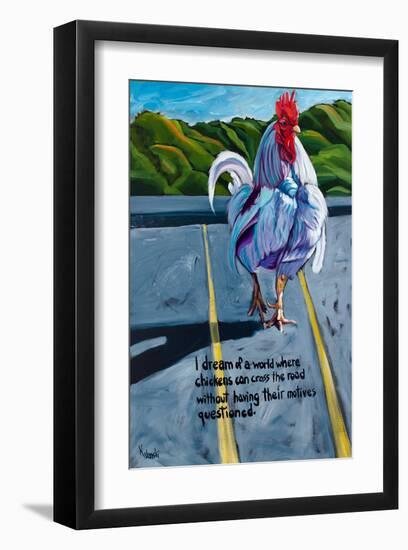 Don’t Ask-Kathryn Wronski-Framed Art Print