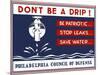 Don't be a Drip!-null-Mounted Giclee Print