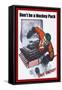 Don't Be a Hockey Puck-null-Framed Stretched Canvas