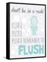 Don't Be in a Rush-Anna Quach-Framed Stretched Canvas