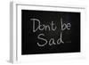 Don't Be Sad-airdone-Framed Art Print