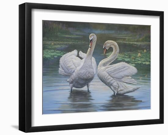 Don't Be Shy-Bruce Dumas-Framed Giclee Print