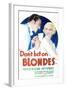 Don't Bet on Blondes - Movie Poster Reproduction-null-Framed Photo