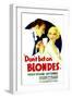 Don't Bet on Blondes, Warren William, Claire Dodd on Midget Window Card, 1935-null-Framed Photo