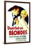 Don't Bet on Blondes, Warren William, Claire Dodd on Midget Window Card, 1935-null-Framed Photo