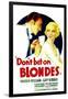 Don't Bet on Blondes, Warren William, Claire Dodd on Midget Window Card, 1935-null-Framed Photo