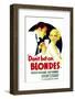 Don't Bet on Blondes, Warren William, Claire Dodd on Midget Window Card, 1935-null-Framed Photo