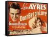 Don't Bet on Love, Lew Ayres, Ginger Rogers, 1933-null-Framed Stretched Canvas