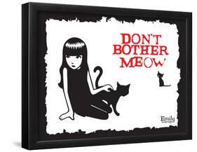 Don't Bother Meow-Emily the Strange-Framed Poster