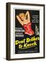Don't Bother To Knock , Marilyn Monroe, Richard Widmark, 1952-null-Framed Premium Giclee Print