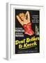 Don't Bother To Knock , Marilyn Monroe, Richard Widmark, 1952-null-Framed Premium Giclee Print