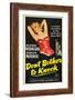 Don't Bother To Knock , Marilyn Monroe, Richard Widmark, 1952-null-Framed Art Print