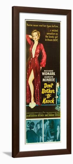 Don't Bother To Knock-null-Framed Premium Giclee Print