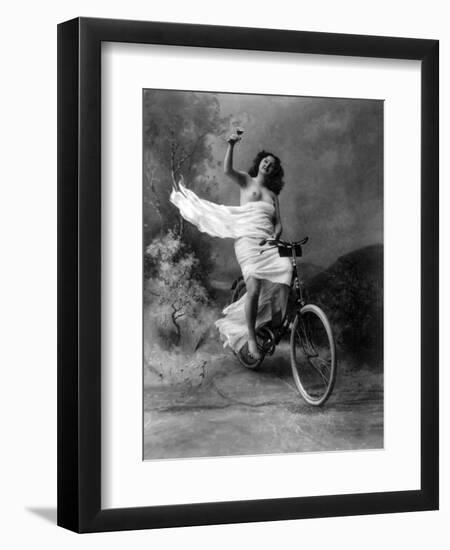 "Don't Drink and Drive", Nude Model, 1897-Science Source-Framed Giclee Print