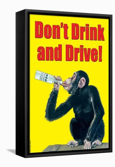 Don't Drink and Drive-null-Framed Stretched Canvas