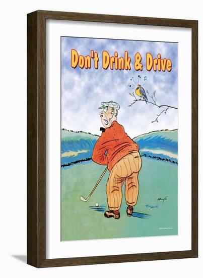 Don't Drink and Drive-null-Framed Art Print