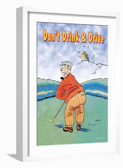 Don't Drink and Drive-null-Framed Art Print