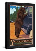 Don't Feed the Bears, Yellowstone National Park, Wyoming-null-Framed Poster