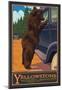 Don't Feed the Bears, Yellowstone National Park, Wyoming-null-Mounted Poster