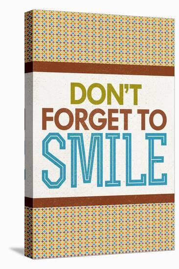 Don't Forget To Smile-null-Stretched Canvas