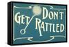 Don't Get Rattled-null-Framed Stretched Canvas