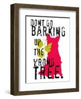 Don’t Go Barking-Ginger Oliphant-Framed Art Print